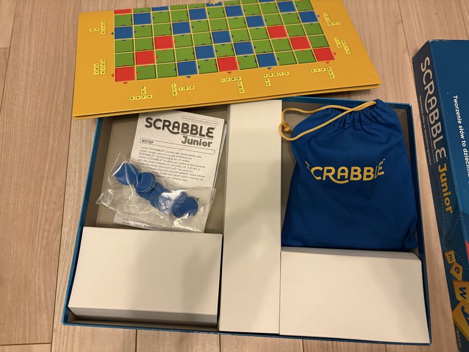Scrabble junior - jak nowe
