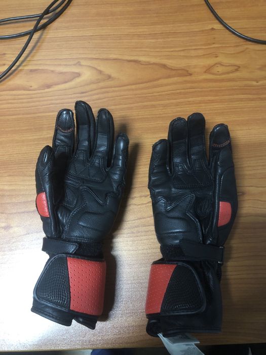 Luvas Dainese impeto black/red TAM S
