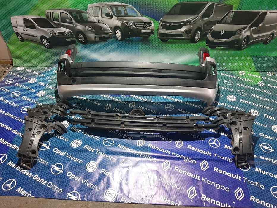 Бампер задній кріплення бампера усілітєль посилювач Renault Kangoo