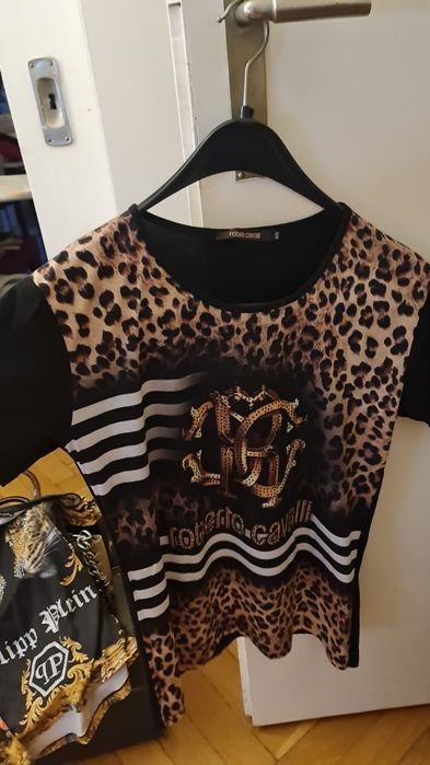 Roberto Cavalli  t shirt bluzeczka