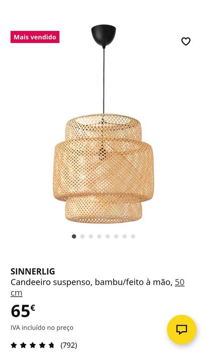 Candeeiro suspenso NOVO