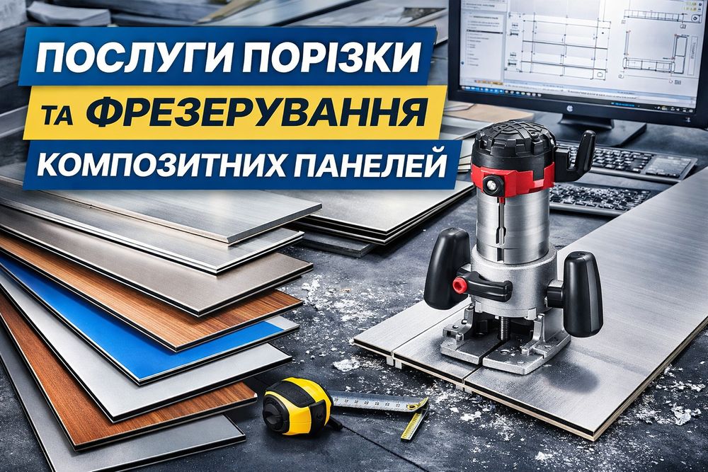 Порізка та фрезерування композитних панелей |  Обробка композиту