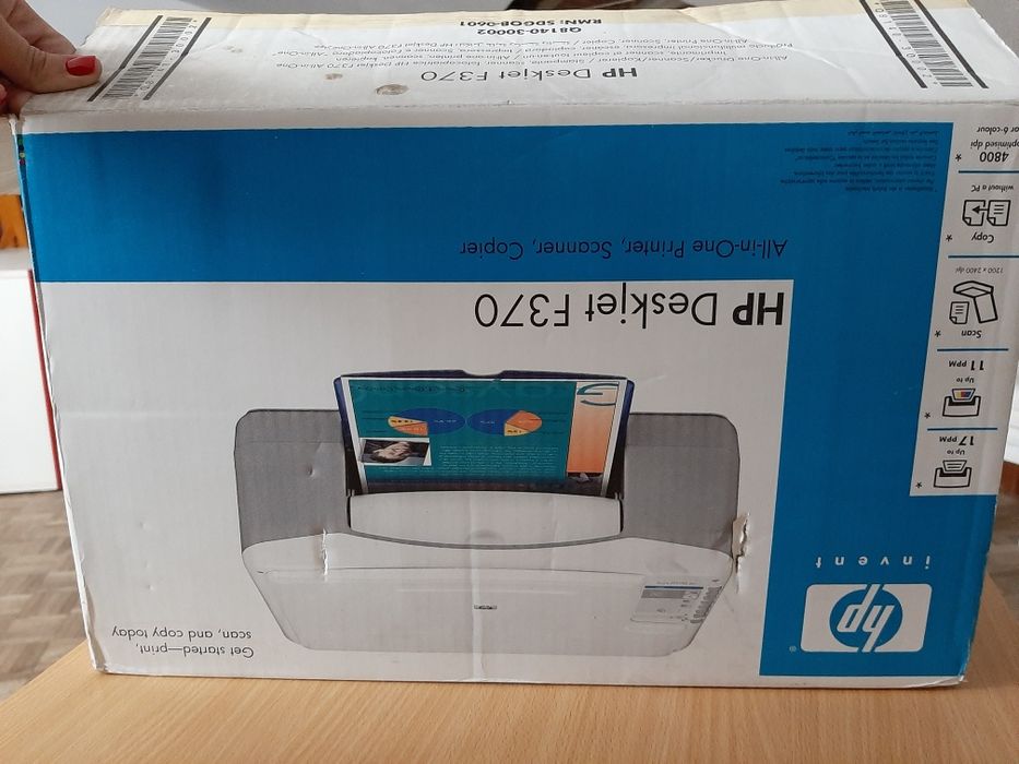 Impressora HP Deskjet F370 (s/ transformador)