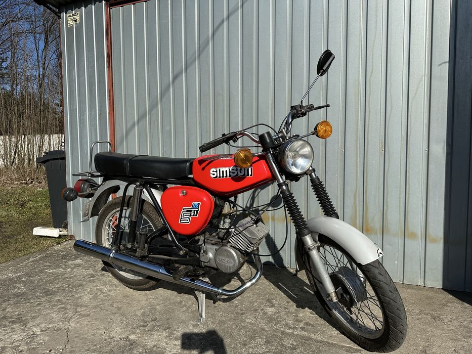 Simson S51 4 Biegowy, Zarejestrowany