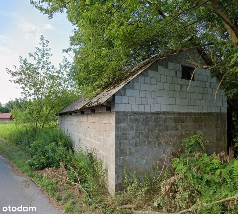 Działka budowlana 1942 m², wydane WZ na dwa domy, nad Wisłą, Gniazdków - Więcej
