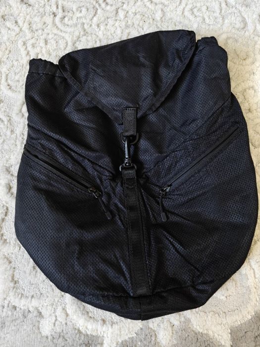 Nike Plecak Worek Siateczka Mesh Czarny Techwear Y2K