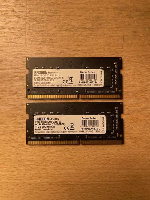 DDR4 SODIMM 16gb 3200mhz