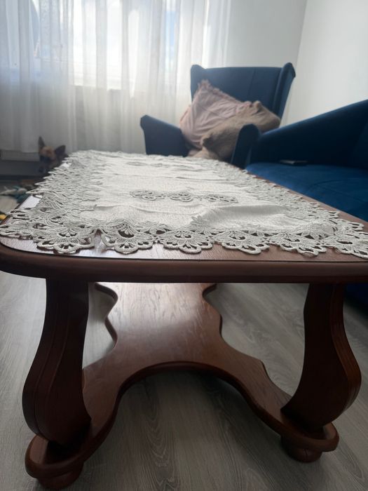 Ława drewniana do salonu