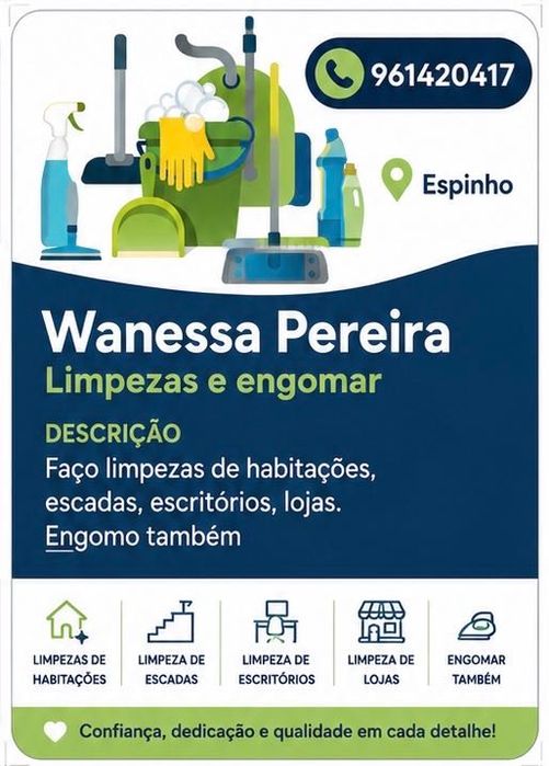 Serviços de limpeza e organização em ESPINHO