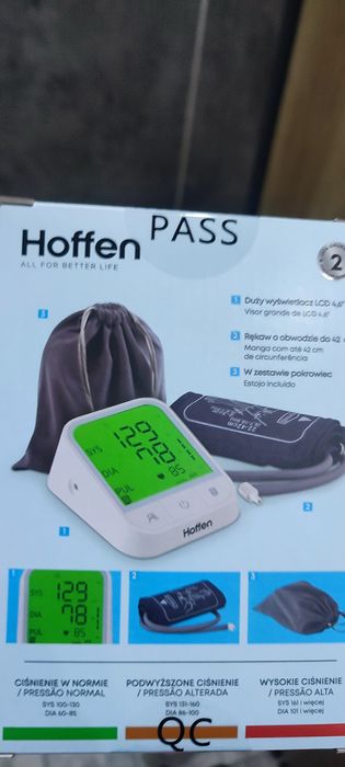 Ciśnieniomierz z funkcją głosową firmy hoffen