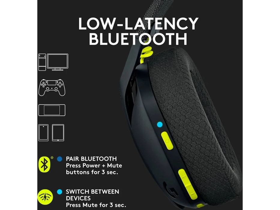 Auscultadores Gaming LOGITECH Lightspeed G435 + oferta bolsa