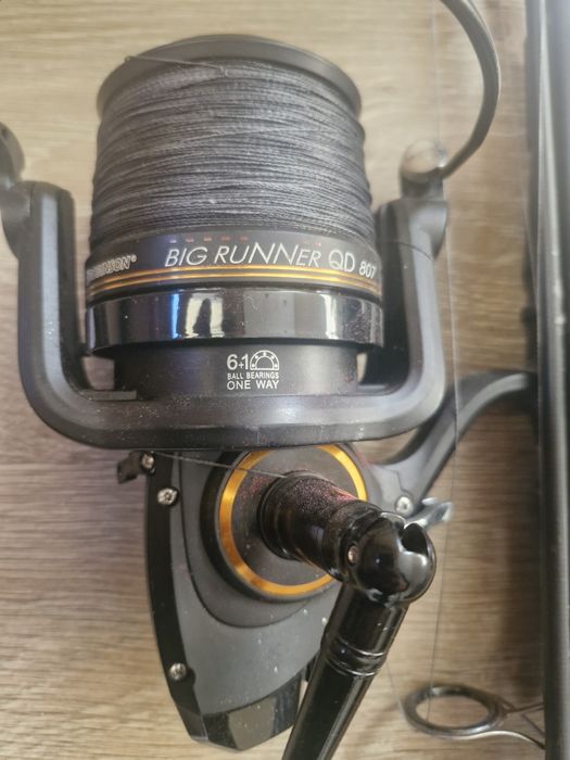 Zestaw karpiowy 2 wędki 2 kolowrotki