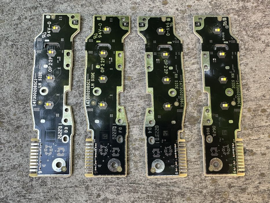 Светодиодная плата ДХО Yellow для фар BMW G60, G61, M5 F95 LCI 2023-25