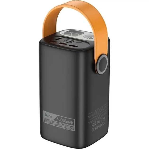 Павербанк Hoco DB160 60000mAh 100W з швидкою зарядкою та 2 ліхтариками