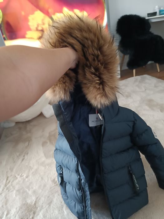 Kurtka ocieplana chłopięca Moncler 6 lat