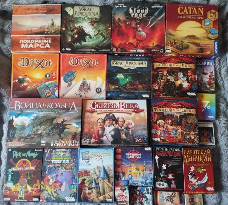 Розпродаж настільних ігор, можливий обмін