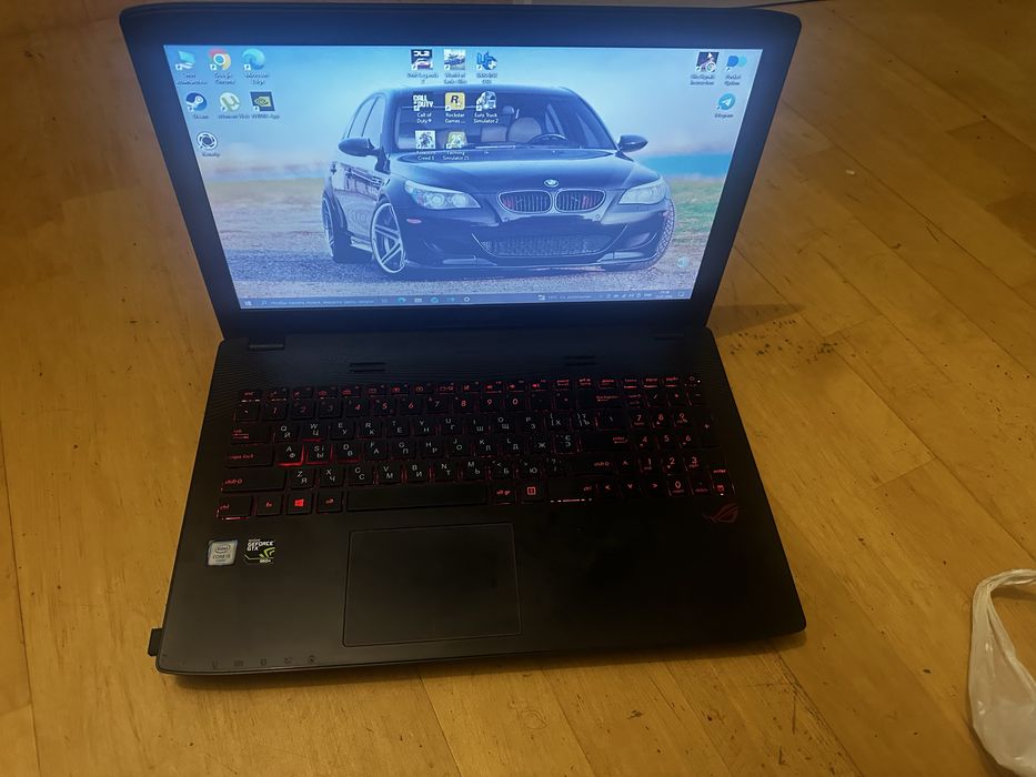 ASUS ROG GL552VW | i5-6300HQ | 16 GB RAM | GTX 960M | SSD 512 GB + HDD 1 TB | ZESTAW GAMINGOWY