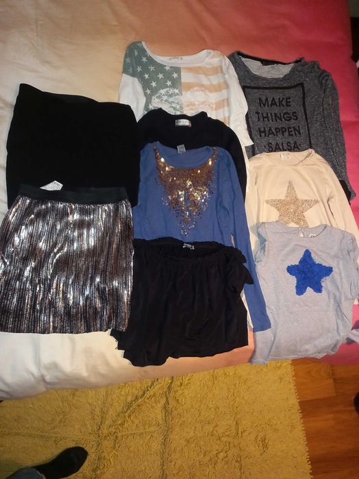 Lote de roupa menina 10/12 anos