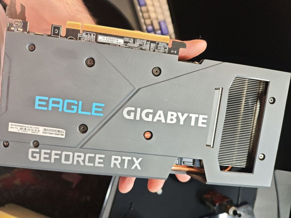 Відеокарта Gigabyte RTX 3060 Eagle 12 Gb