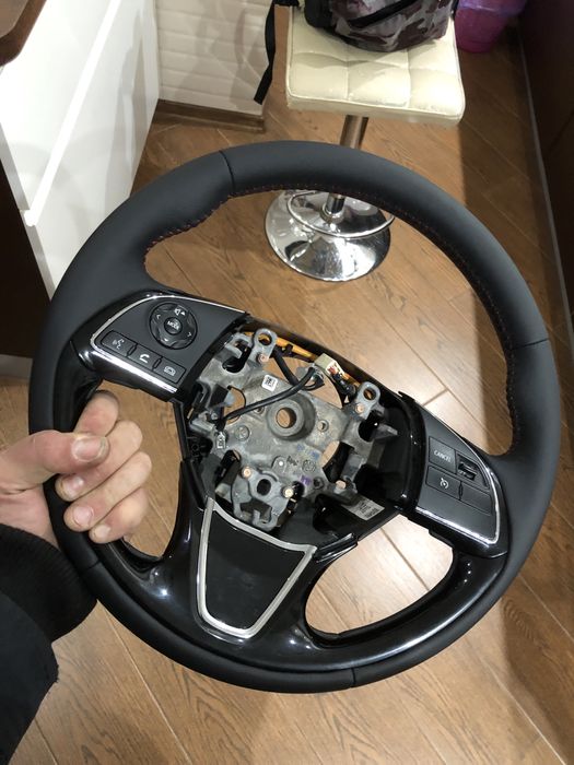 Руль с подогревом и без Outlander 3. Установка/продажа