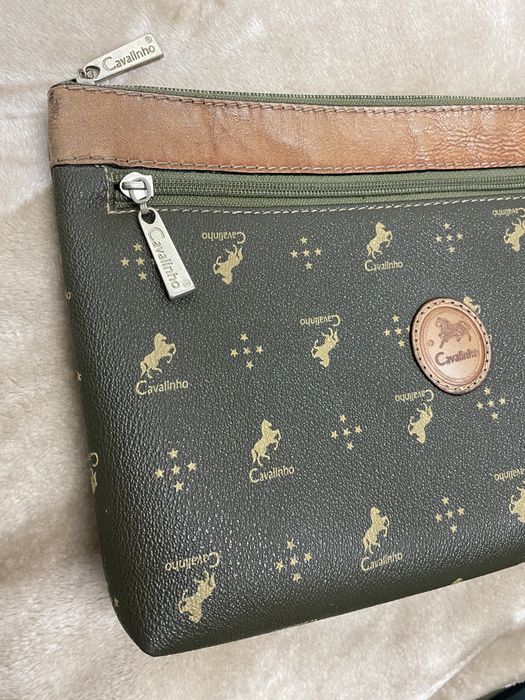 Bolsa cavalinho original couro clutch