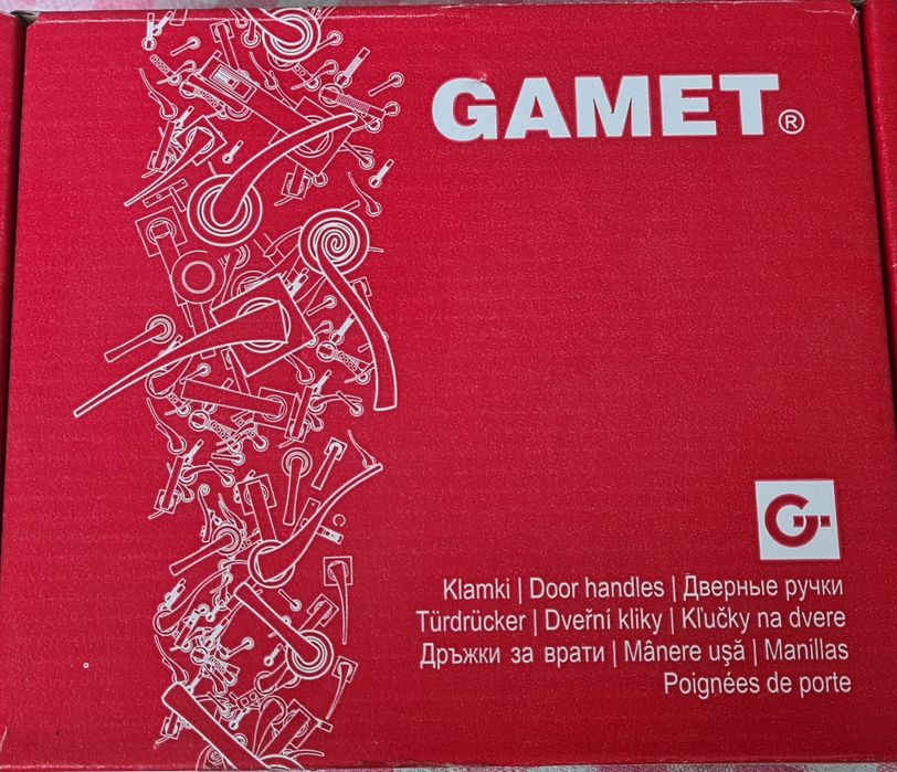 Klamka Gamet UNICO czarny mat model DH-40-26J-LLPM30-KW-A, nowa !