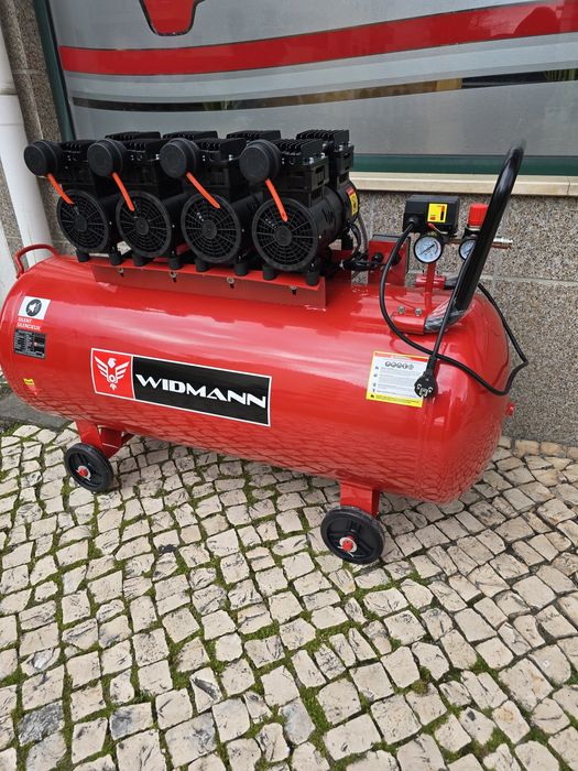 compressor de 200 litros silencioso novo