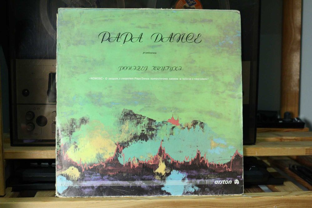 LP: Papa Dance - Poniżej Krytyki - 1987 - PLAKAT komplet