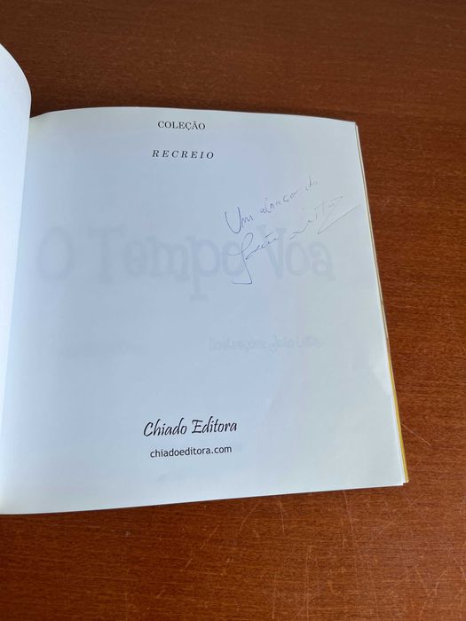 O Tempo Voa - autografado