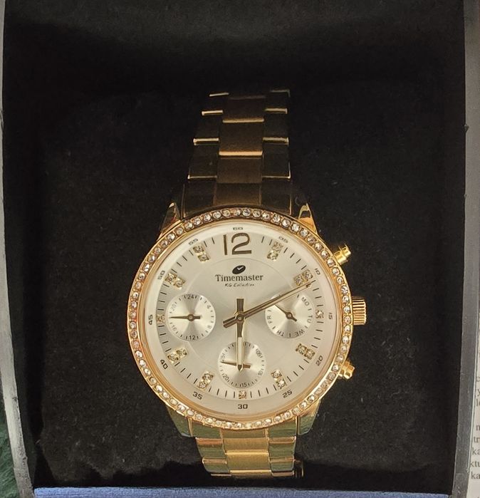 Zegarek Timemaster złoty