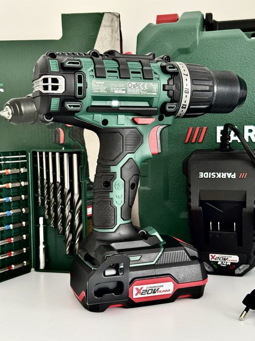 акумуляторний дриль-шуруповерт Parkside PABS 20-Li G8