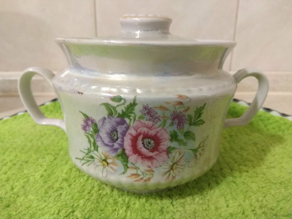 Сахарница фарфоровая СССР