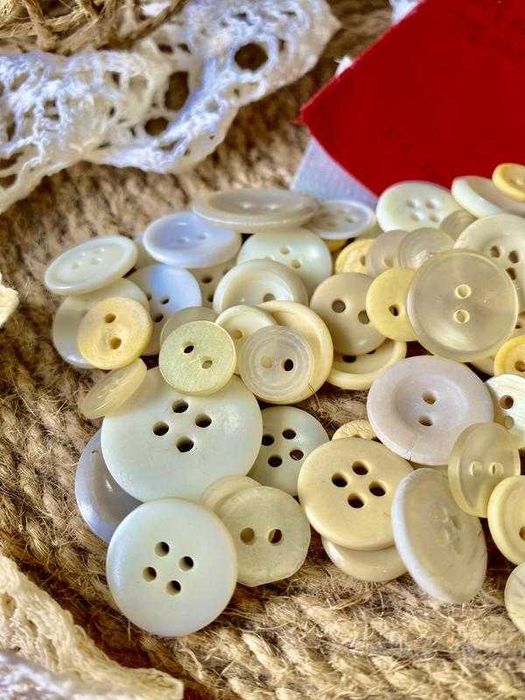 Старинные перламутровые пуговицы модный большой лот