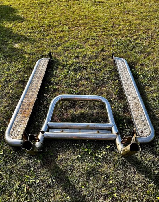 Orurowanie i progi Kangur Toyota Land Cruiser J8  80 HDJ