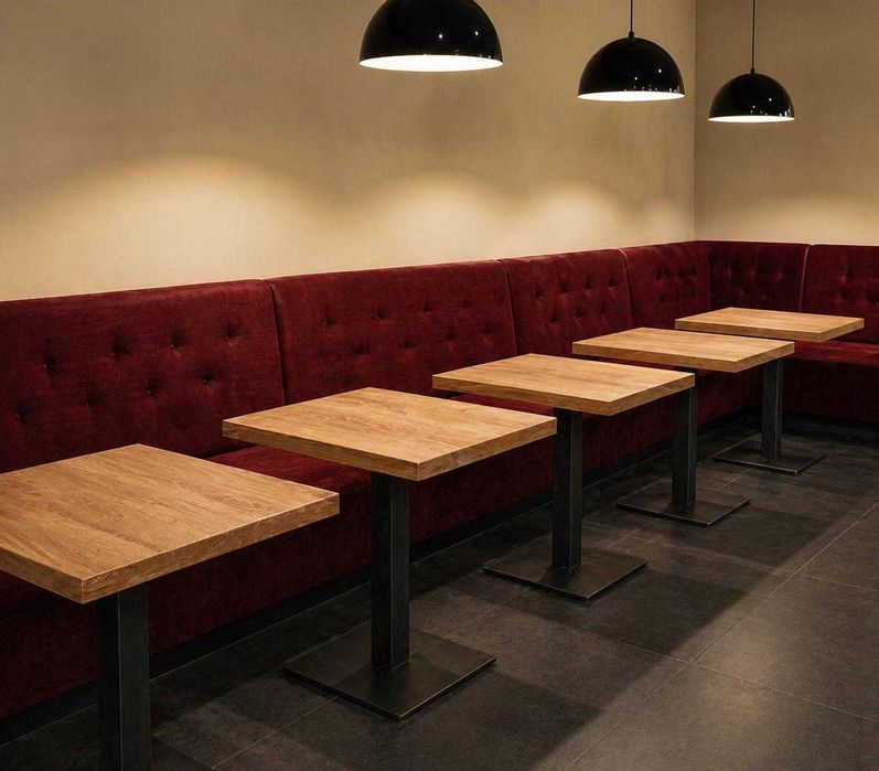 Stolik, stół do jadalni, restauracji, lokalu 68 x 68 cm - PRODUCENT - 5 lat gwarancji
