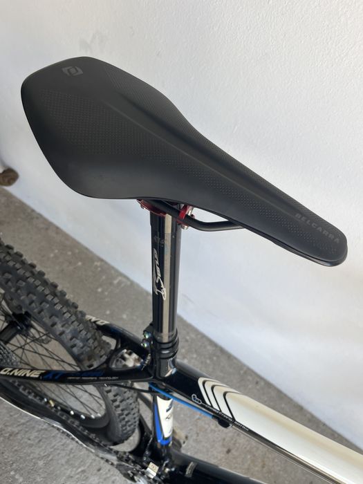 Bicicleta de carbono mérida o nine xt- aceito retoma