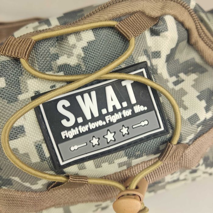 Saszetka NERKA biodrówka TAKTYCZNA Survival Camo SWAT