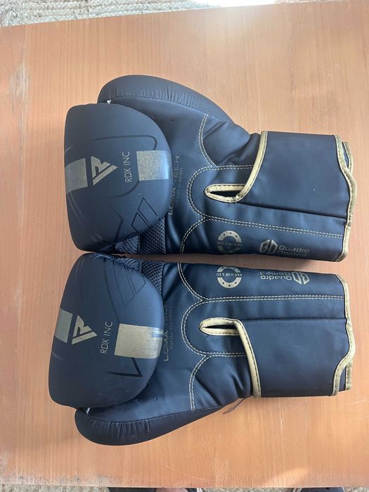 RDX Luvas de boxe Muay Thai treino, Boxing Gloves Sparring Kickboxing saco luvas de boxe MMA Fight Training, homens mulheres, 12oz