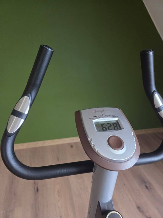 ROWER stacjonarny VINTAGE rowerek TRENINGOWY pionowy SAPPHIRE do ćwiczeń