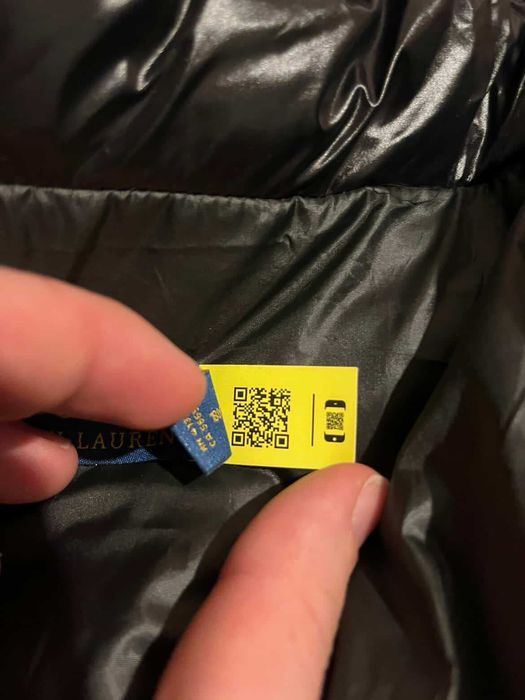 Casaco acolchoado original da Polo Ralph Lauren