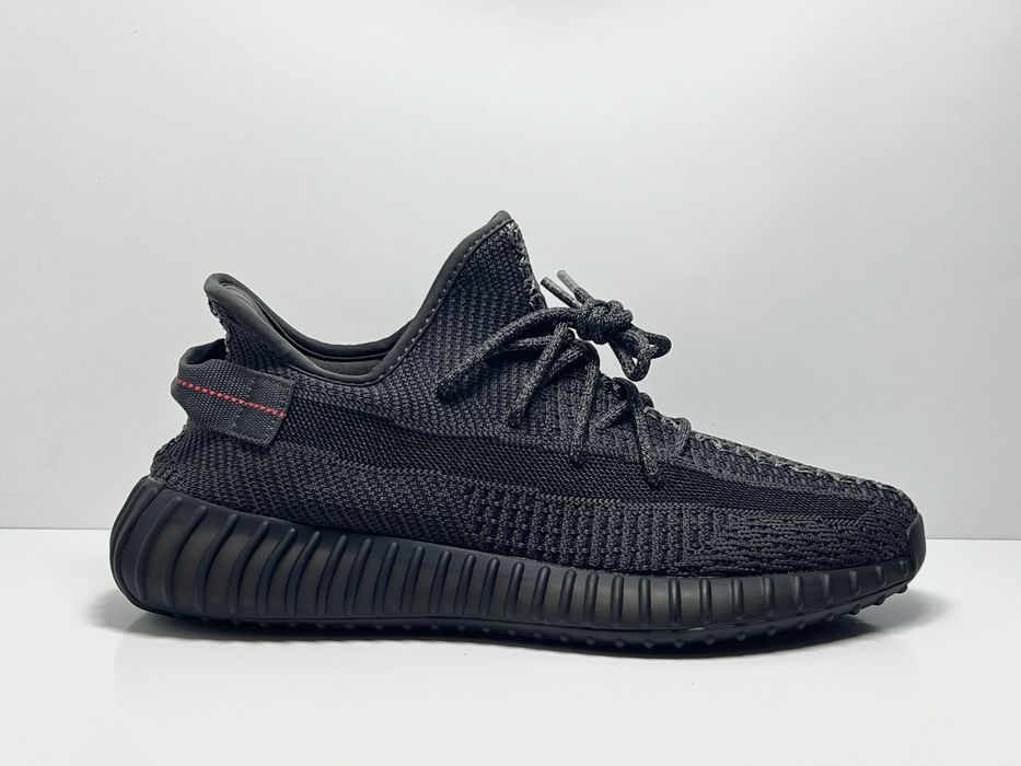 42.5-27см ОРИГІНАЛ 100% Кросівки ADIDAS YEEZY BOOST  350  Black FU9006