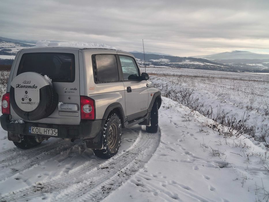 Korando 2.0 Benzyna| LPG Pancerna Terenówka bez korozji