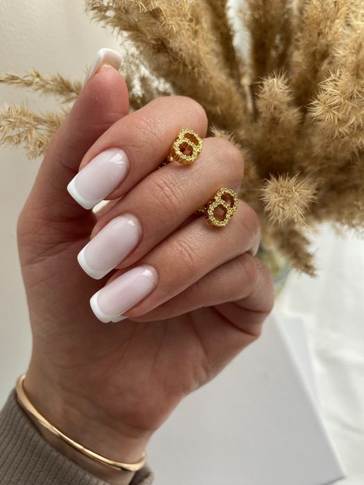 Сережки каблучки брендові прикраси