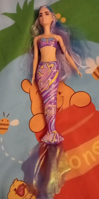 Lalka barbie syrena jak nowa .dostawa 1 zł