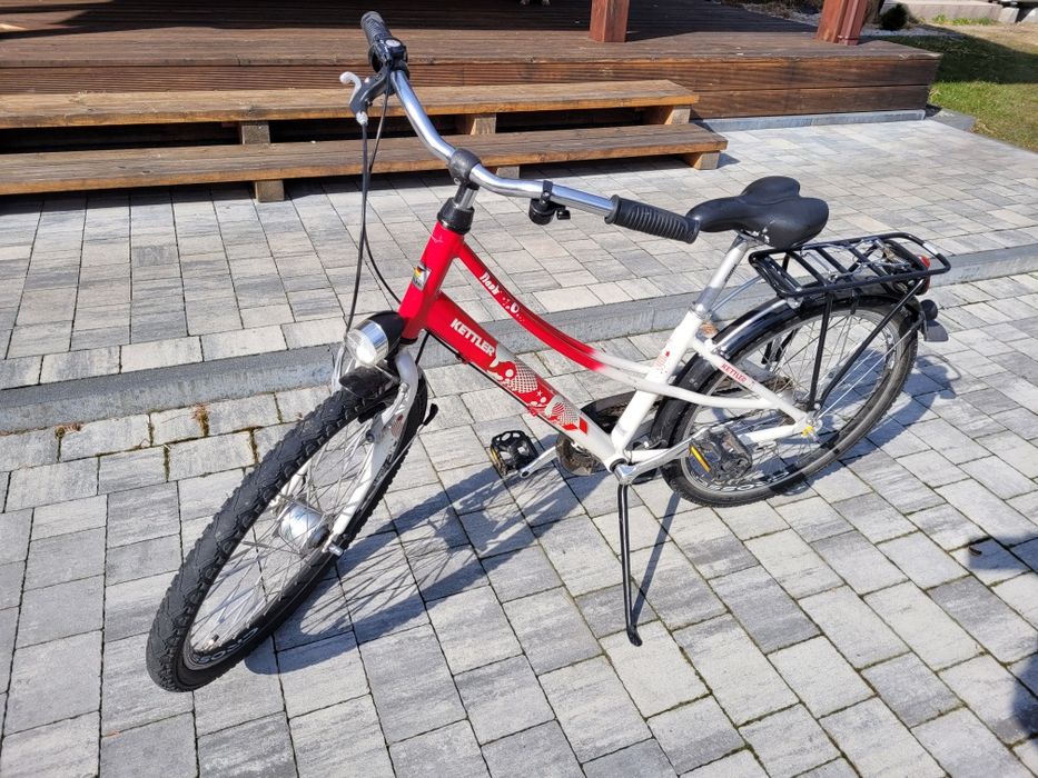 Rower Kettler w dobrym stanie  24 całe koła