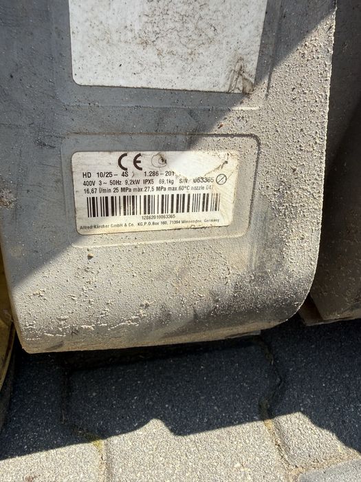 Myjka Karcher HDS 10/20-4M Ciepła Woda Karcher HD 10/25-4S