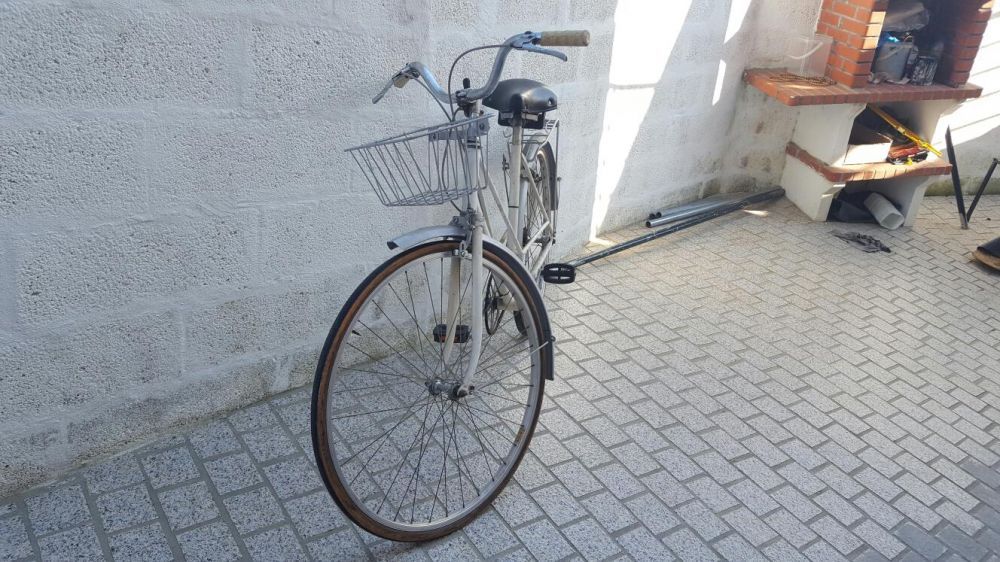 Bicicleta antiga como nova