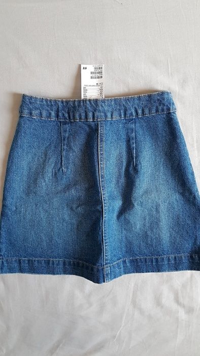 Spódnica jeansowa (dżinsowa) H&M, XXS (32) / XS (34)