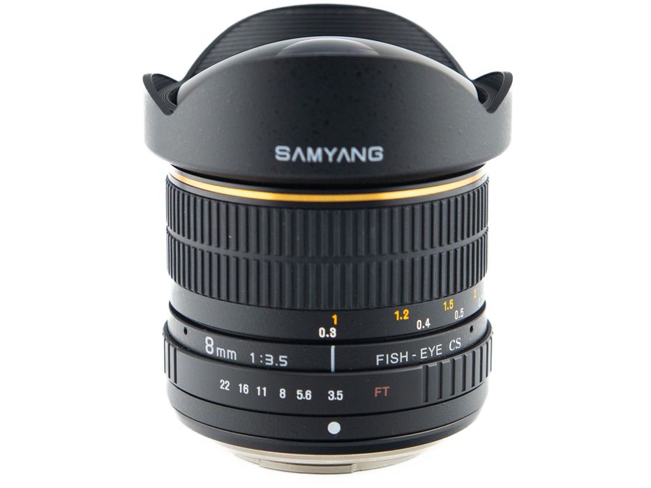 Obiektyw Samyang 8 mm Fish-Eye CS f/3.5 pod Olympus 4/3