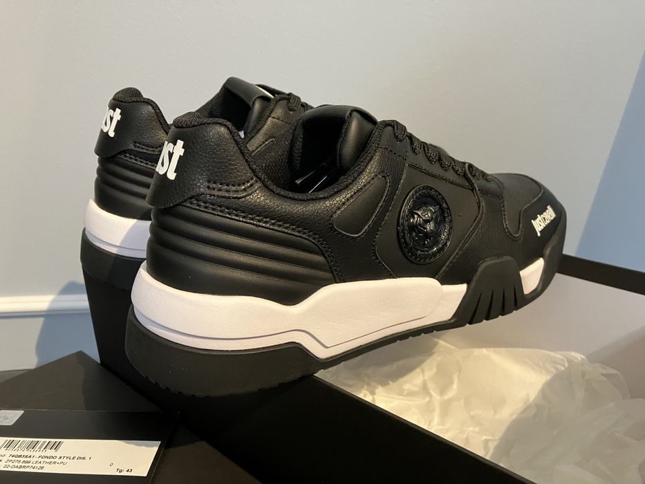 Just Cavalli luksusowe włoskie buty z tygrysem Nowe